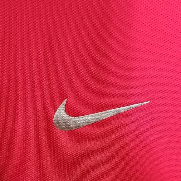 Nike Tiger Woods Collection Men's Vibrant Red Polo Shirt Size L - Picture 2 of 10